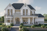 Victorian House Plan - Alice 91483 - Front Exterior