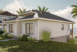 Bungalow House Plan - Jennings  25561 - Right Exterior