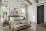 French Country House Plan - Martin Falls 77119 - Master Bedroom