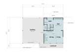 Modern House Plan - Primrose 92511 - 1st Floor Plan