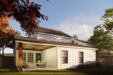 Farmhouse House Plan - Bristol 33146 - Rear Exterior