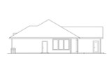 Traditional House Plan - Midland 93371 - Right Exterior