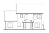 Country House Plan - Hudson 37452 - Rear Exterior