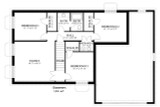 Traditional House Plan - Ashbury 10481 - Basement Floor Plan