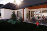 French Country House Plan - Denistone 81324 - Rear Exterior