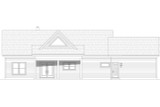 Secondary Image - Ranch House Plan - Scenic View 14701 - Rear Exterior
