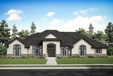 Southwest House Plan - Barstow 27057 - Front Exterior