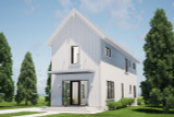 Farmhouse House Plan - Kingfisher 48088 - Right Exterior