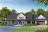 Farmhouse House Plan - Fulton County  89808 - Front Exterior