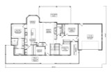 Farmhouse House Plan - Fulton County  89808 - 1st Floor Plan