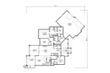 Craftsman House Plan - Little Bear 71033 - 1st Floor Plan