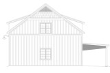 Country House Plan - Timberhill Trail Barn 28171 - Right Exterior