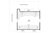 Secondary Image - Country House Plan - Timberhill Trail Barn 28171 - 2nd Floor Plan