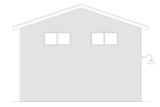 Traditional House Plan - Lake Tahoe 2 58783 - Left Exterior