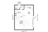 Traditional House Plan - Lake Tahoe 2 58783 - 1st Floor Plan