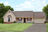 Ranch House Plan - 22480 - Front Exterior