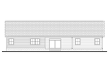 Secondary Image - Farmhouse House Plan - 41311 - Rear Exterior