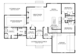 Farmhouse House Plan - 41311 - 1st Floor Plan