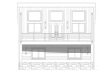Modern House Plan - Lazy Bay 36898 - Rear Exterior