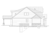 Craftsman House Plan - 69697 - Left Exterior