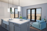 Secondary Image - Modern House Plan - Binnacle 84244 - Kitchen