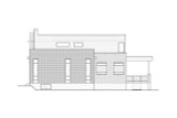 Modern House Plan - 11349 - Right Exterior