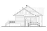 Farmhouse House Plan - 64436 - Left Exterior