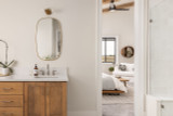 Modern House Plan - Catamount  55406 - Master Bathroom