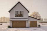Farmhouse House Plan - Wood River 77123 - Front Exterior