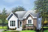 Classic House Plan - 31017 - Front Exterior