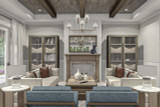 Secondary Image - Southern House Plan - Walnut Hill  23038 - Great Room