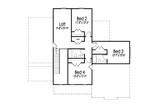 Secondary Image - Farmhouse House Plan - 64229 - 2nd Floor Plan