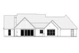 Farmhouse House Plan - Rosebud 72793 - Rear Exterior