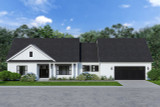 Farmhouse House Plan - 80217 - Front Exterior