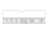 Farmhouse House Plan - 80217 - Rear Exterior