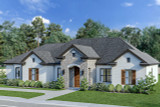 European House Plan - 75123 - Front Exterior