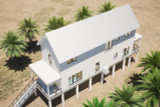 Traditional House Plan - Bowline 43507 - Left Exterior