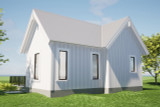Farmhouse House Plan - Sugar Maple  30601 - Rear Exterior
