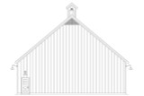 Country House Plan - Dutch Ridge Barn 48722 - Right Exterior