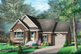 Classic House Plan - 84315 - Front Exterior