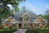 Mountain Rustic House Plan - 40006 - Front Exterior
