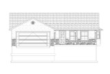 Ranch House Plan - Barnhart 57580 - Front Exterior