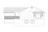 Ranch House Plan - Barnhart 57580 - Right Exterior