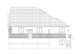 Ranch House Plan - Bishop 21561 - Left Exterior