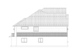Ranch House Plan - Bishop 21561 - Right Exterior
