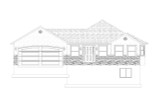 Ranch House Plan - Barry 25880 - Front Exterior