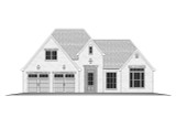European House Plan - 10063 - Front Exterior