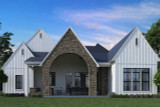 European House Plan - 78288 - Rear Exterior