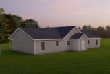 Secondary Image - Country House Plan - Bear Brook 56022 - Rear Exterior