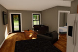 Country House Plan - Bear Brook 56022 - Living Room